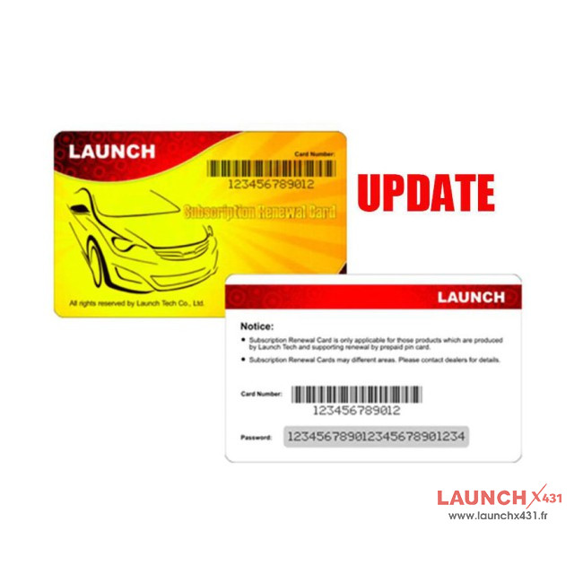 upgrade subscription on launch x431 pad v 1