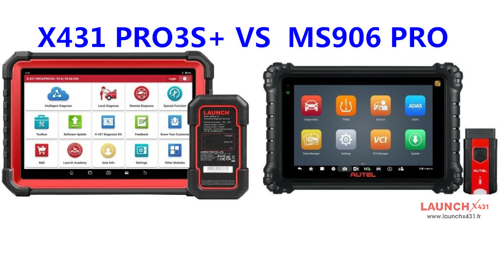 X431 PRO3S+ VS Autel MS906 Pro