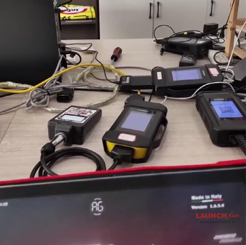 launch smartlink solve Ferrari 458 AFS System Fault 5