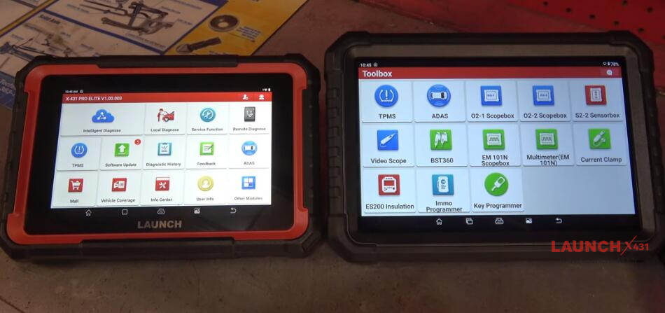 launch x431 pro elite vs pro3s+ elite 4
