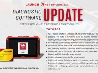 launch x431 update diagnostic software for VW 2024 2025 Models