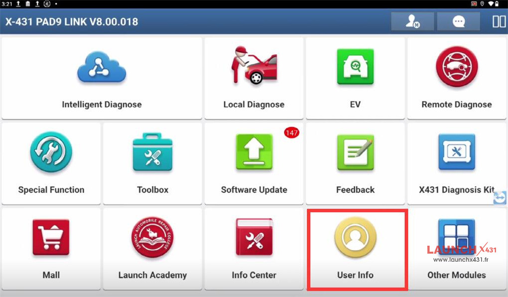 launch x431 and vci connector connection ways 1