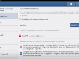 launch x431 and vci connector connection ways 3