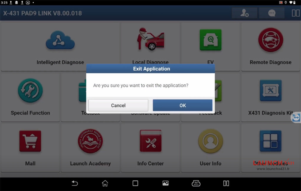 launch x431 and vci connector connection ways 4