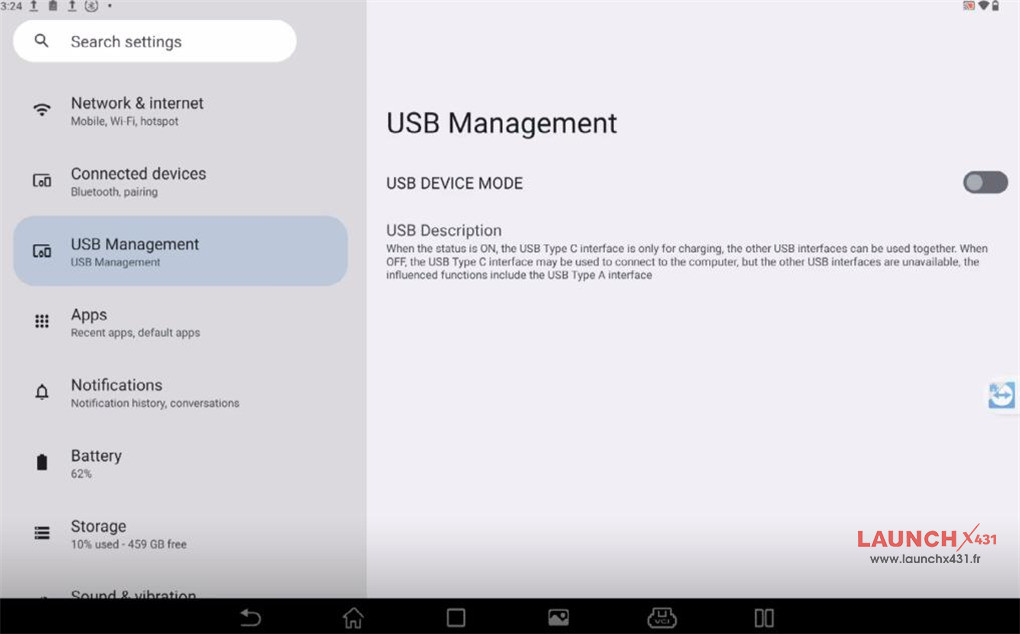 launch x431 and vci connector connection ways 6