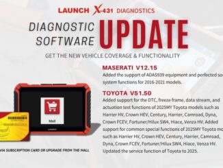 launch x431 update maserati and toyota diagnostic software