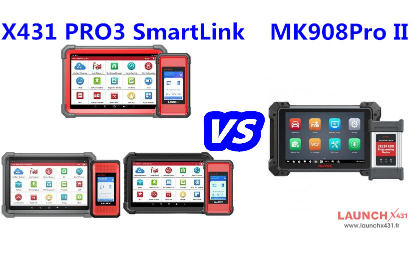 Launch X 431 PRO3S+ Elite VS Autel MK908Pro II