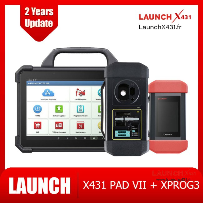 Launch X431 PAD VII Elite and X PROG3 Launch X431 PAD VII Elite and X PROG3