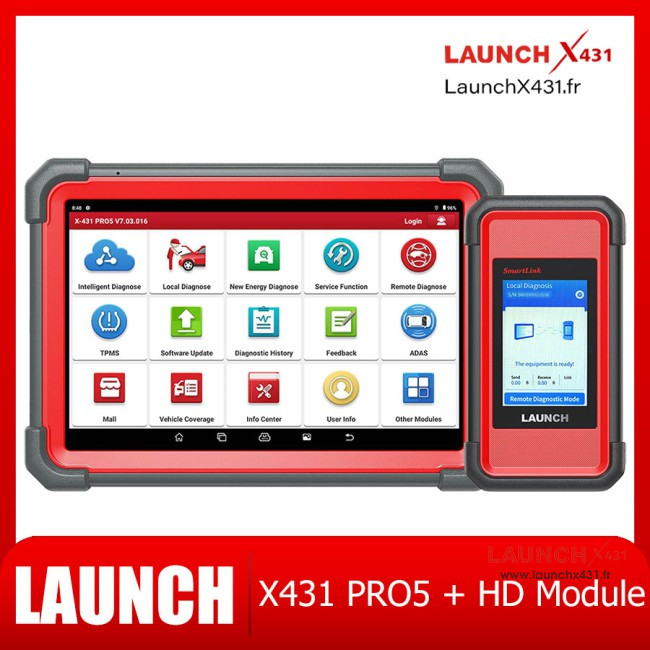 X431 PRO5 and HD module X431 PRO5 and HD module