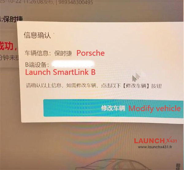 launch smartlink c remote match porsche cayenne battery 1