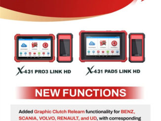Launch X431 PAD V and PRO3 LINK HD Diagnostic Software Update