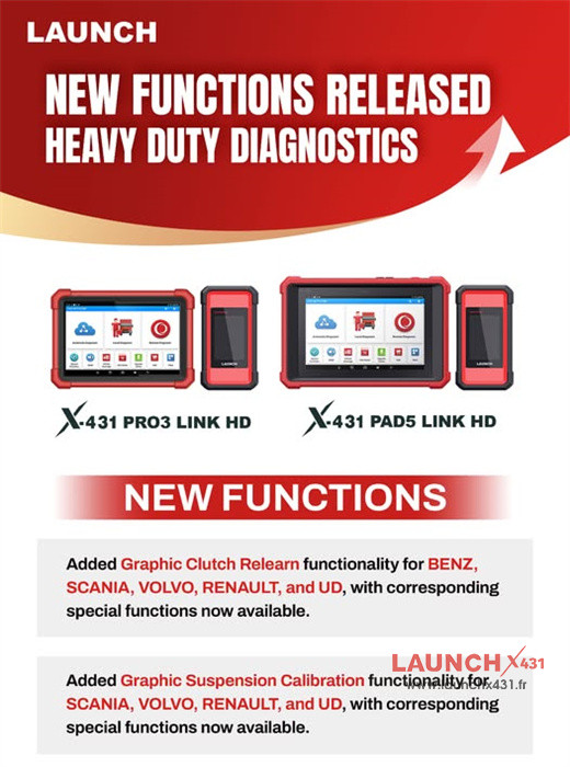 Launch X431 PAD V and PRO3 LINK HD Diagnostic Software Update Launch X431 PAD V and PRO3 LINK HD Diagnostic Software Update