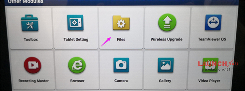 Launch X431 PAD VII Online Configuration Files missing 1