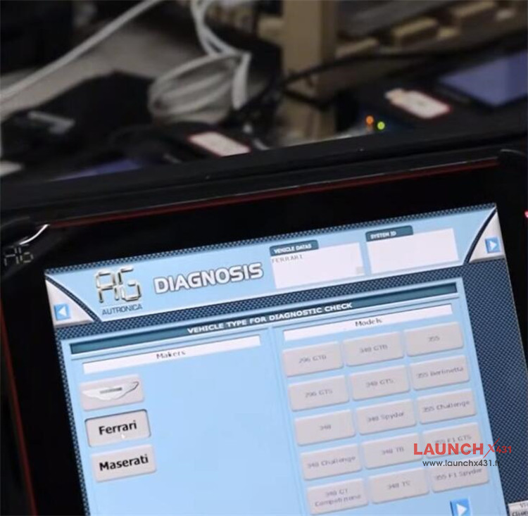 launch smartlink c install ferrari reversing camera 2