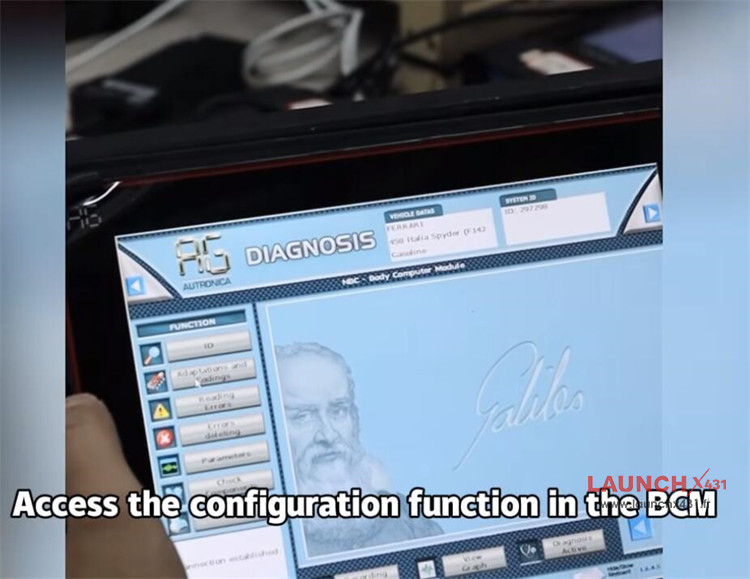 launch smartlink c install ferrari reversing camera 4 launch smartlink c install ferrari reversing camera 4