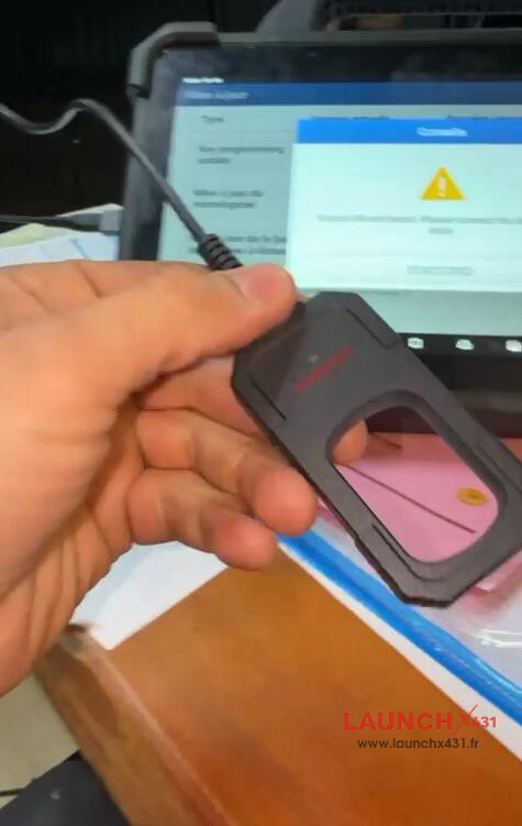 launch x431 device SN not found solution 1