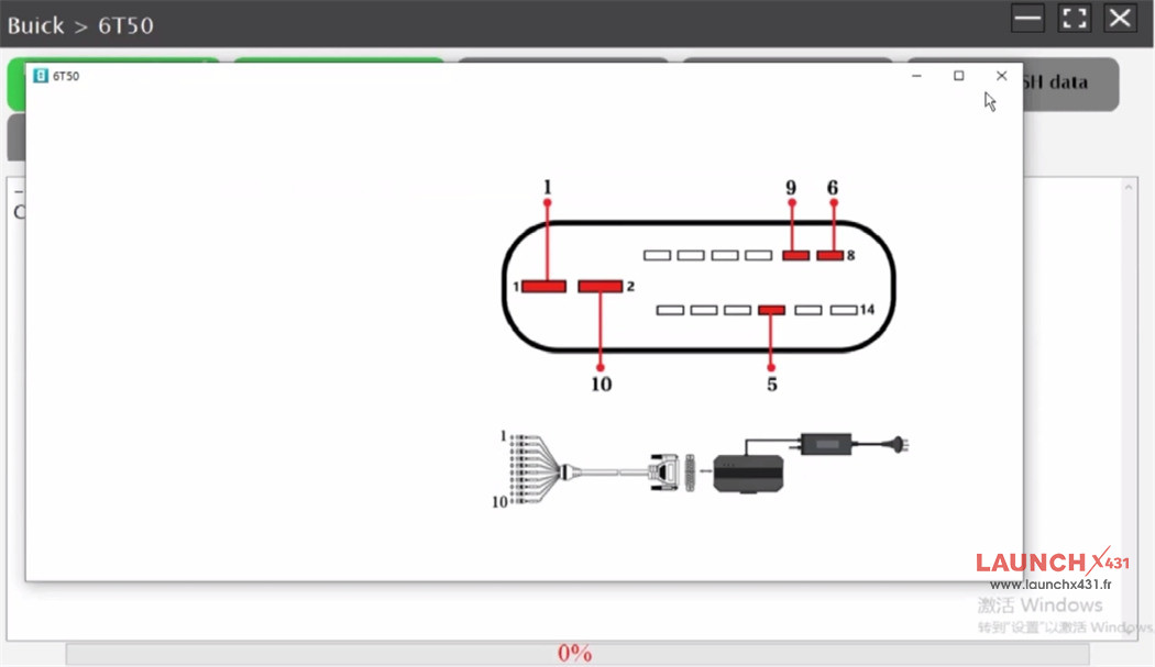 launch x431 ecu programmer clone buick 6t50 2