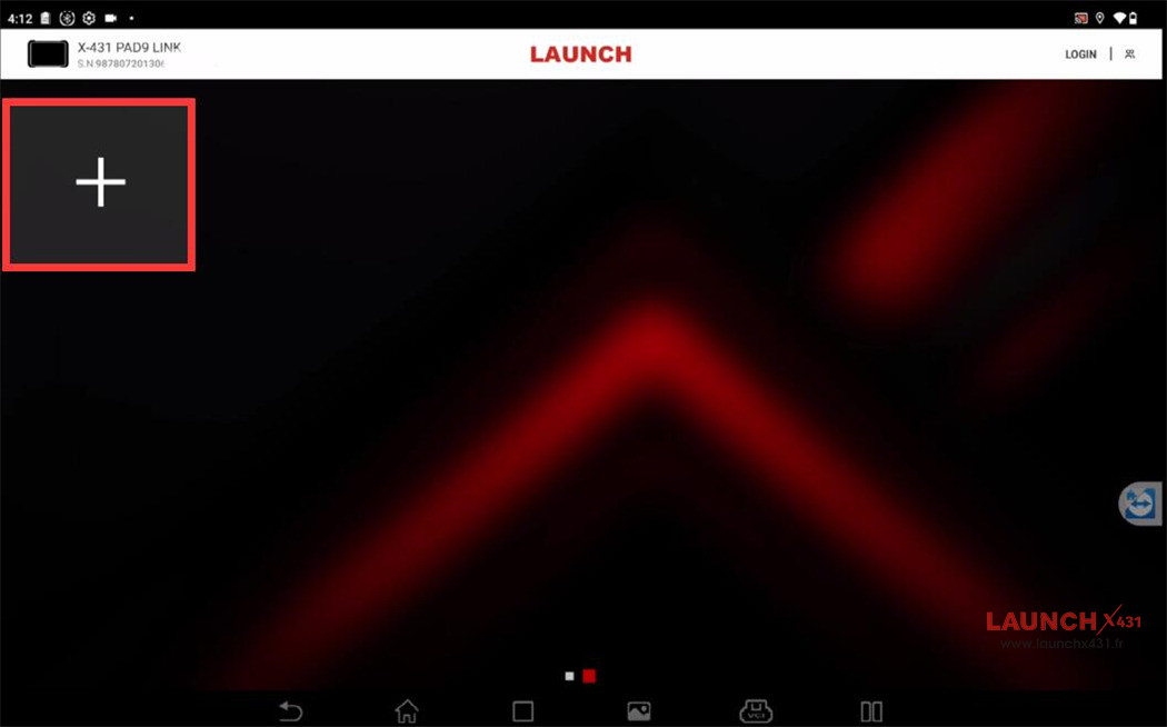 launch x431 tool upload application logs 3