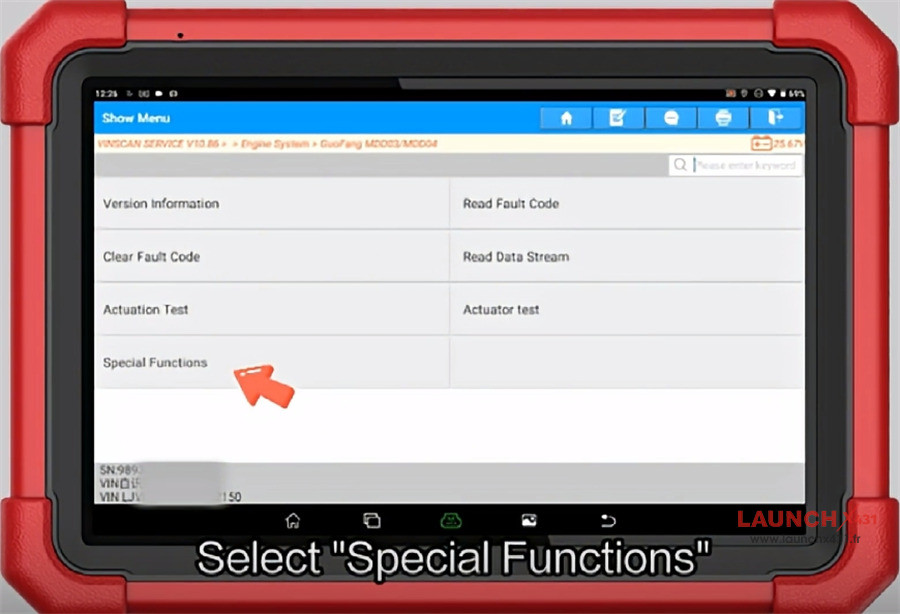 x431 pad v read write sinotruck kingpin vin 4 x431 pad v read write sinotruck kingpin vin 4
