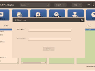 activate x431 x prog3 pc adapter software subscription 2