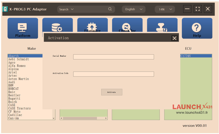 activate x431 x prog3 pc adapter software subscription 2 activate x431 x prog3 pc adapter software subscription 2