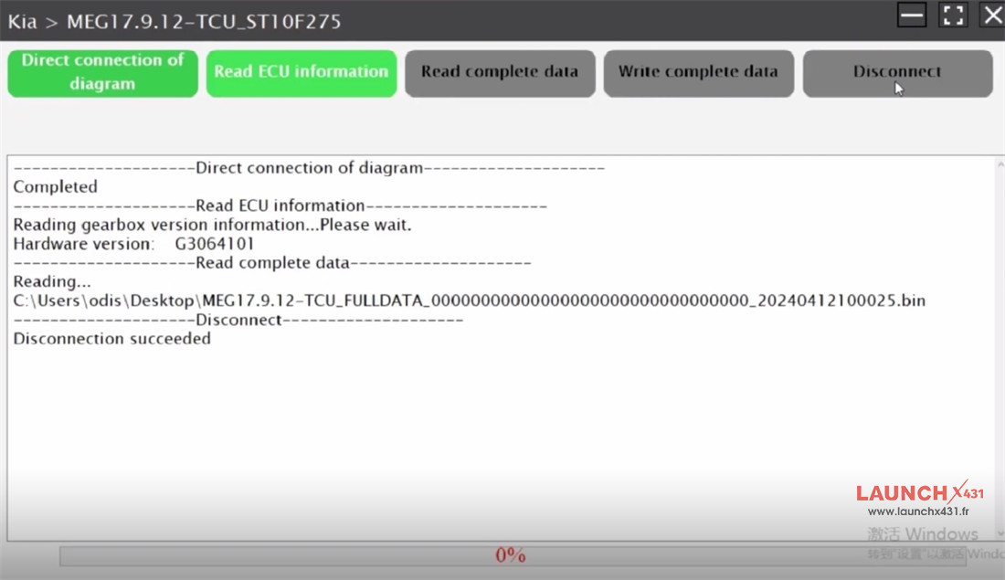 launch x431 ecu programmer clone kia meg17.9.12 5
