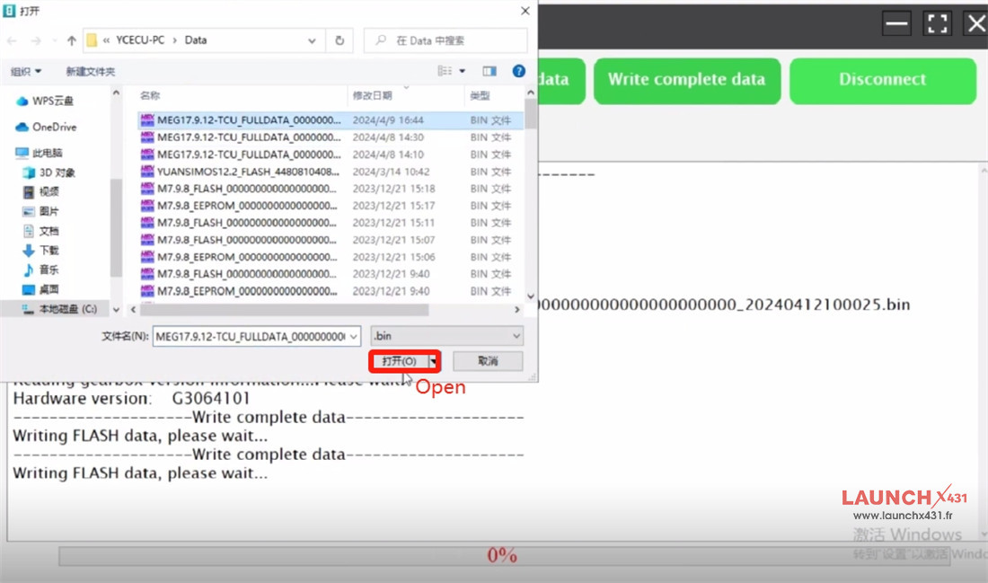 launch x431 ecu programmer clone kia meg17.9.12 6