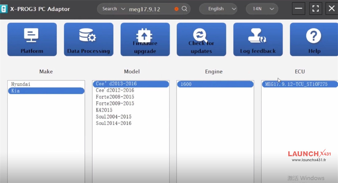 launch x431 x prog3 pc adapter clone kia meg17.9.12 1 launch x431 x prog3 pc adapter clone kia meg17.9.12 1