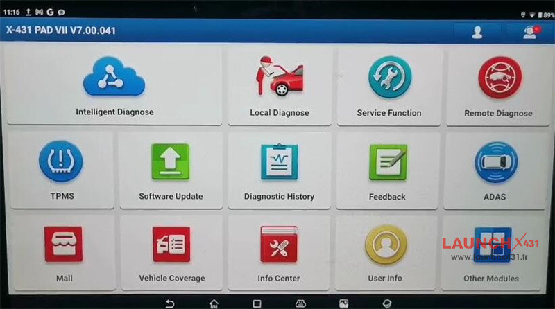x431 pad vii lost car software after upgrade 1