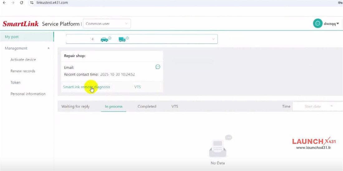 how to use launch smartlink token 6