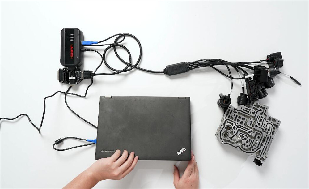 launch x431 ecu programmer read audi dq250 data 4