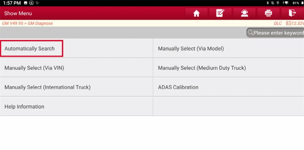 launch x431 reset gm fuel pump power control module 3