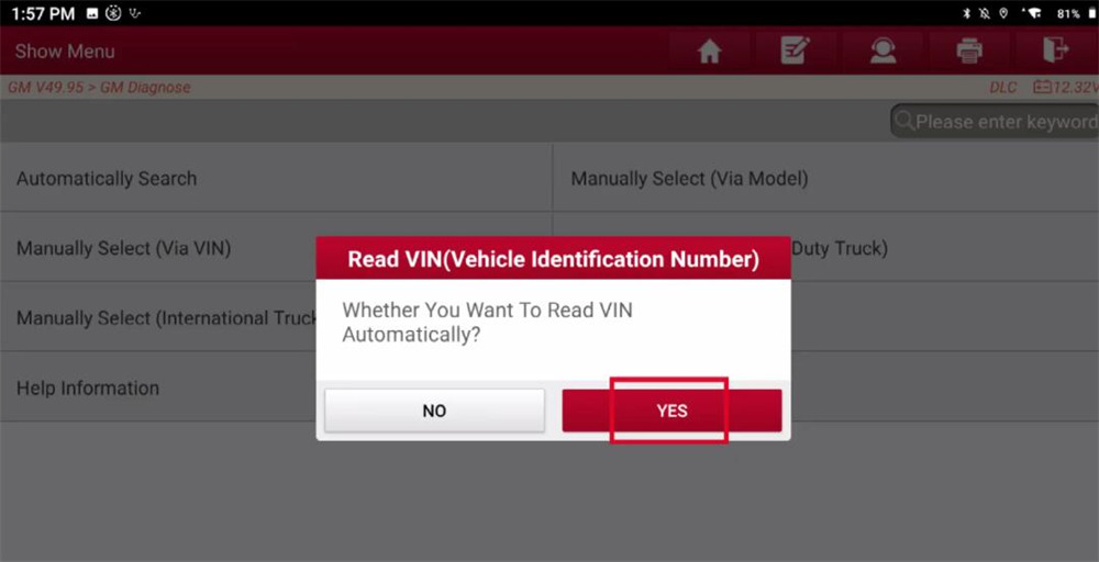 launch x431 reset gm fuel pump power control module 4