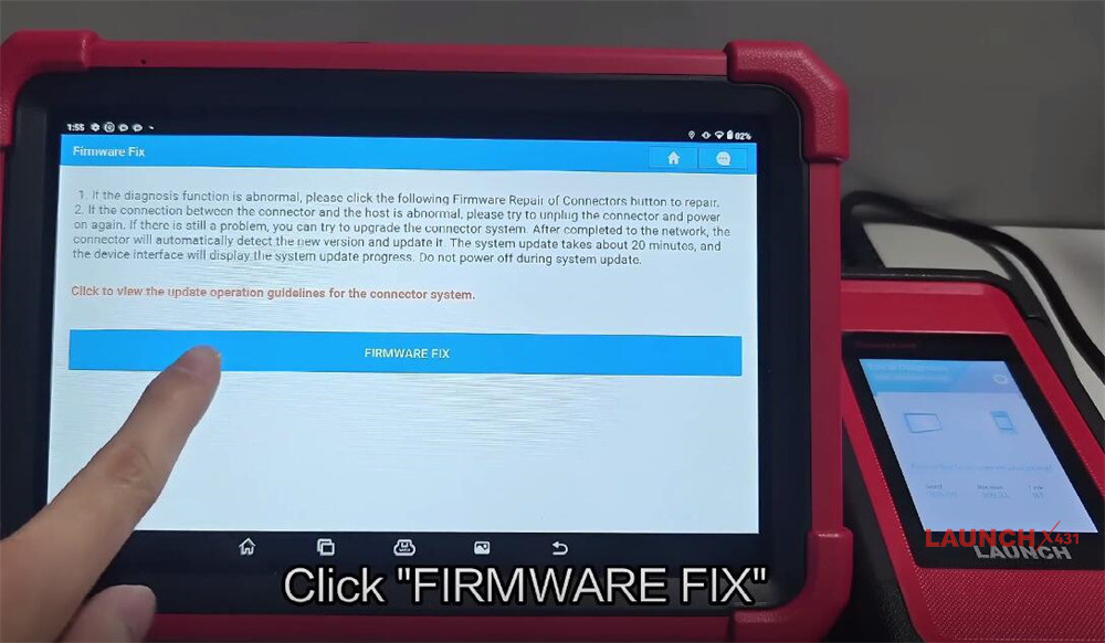 launch smartlink c fix connector firmware 12