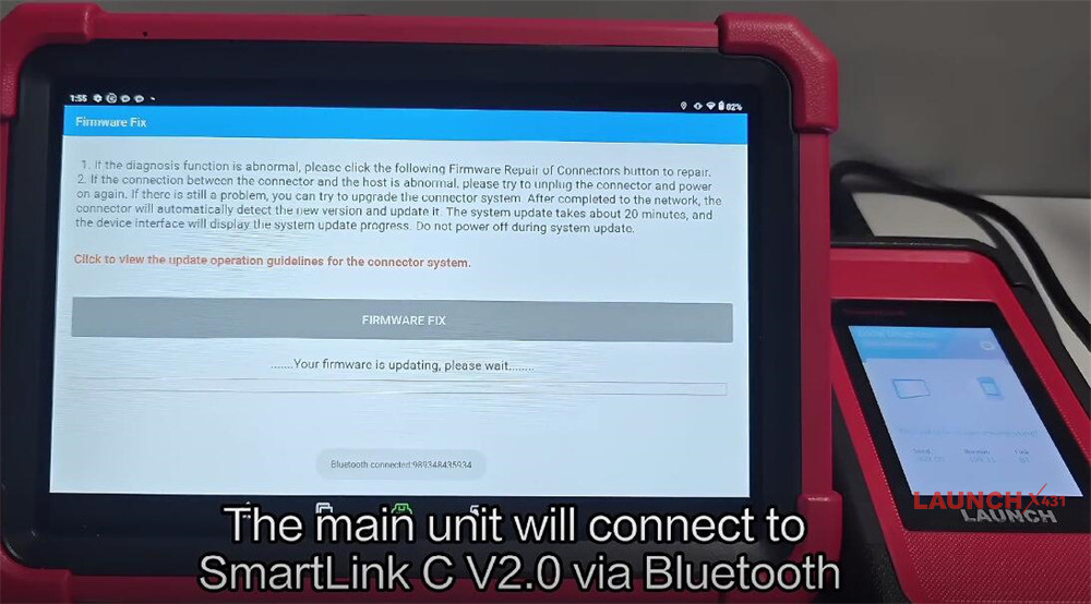 launch smartlink c fix connector firmware 13
