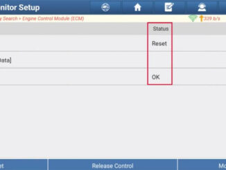 launch x431 reset cadillac air cleaner monitor 9