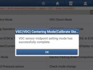 launch x431 subaru steering angle learning 9