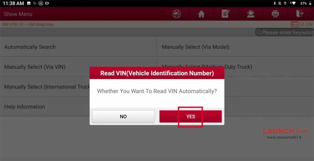 launch x431 suburban rear differential test 2