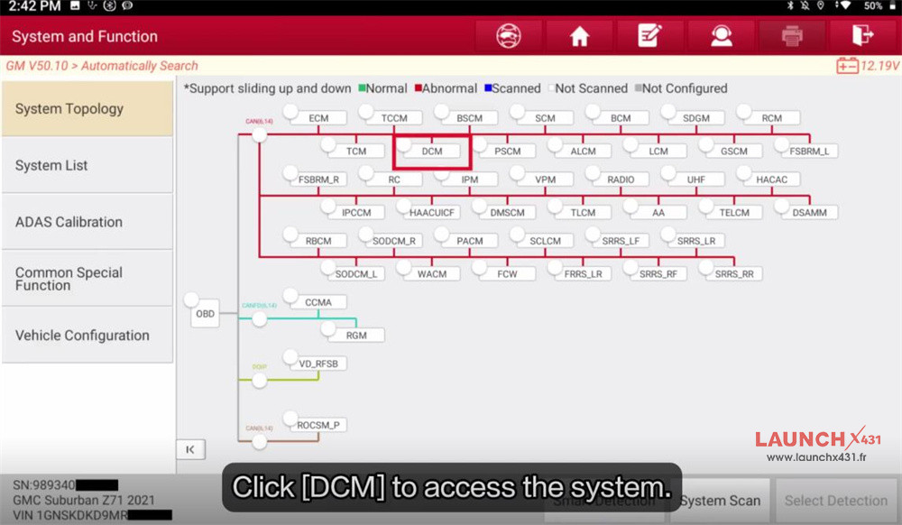 launch x431 suburban rear differential test 4