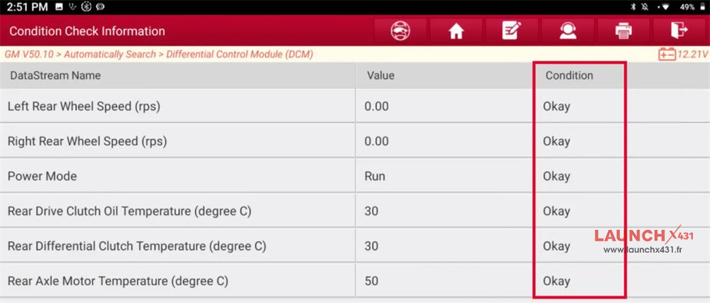launch x431 suburban rear differential test 7