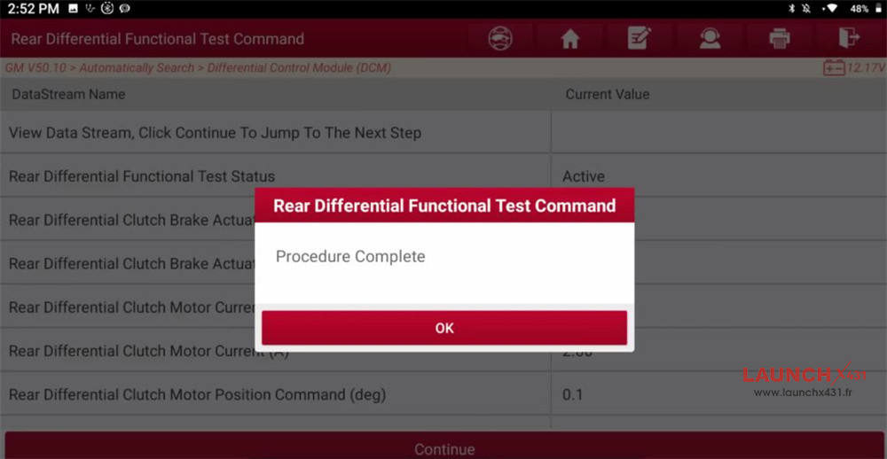 launch x431 suburban rear differential test 9