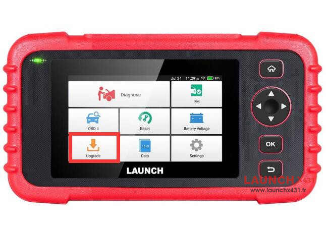 Launch CRP123X update PROTON and PERODUA Software