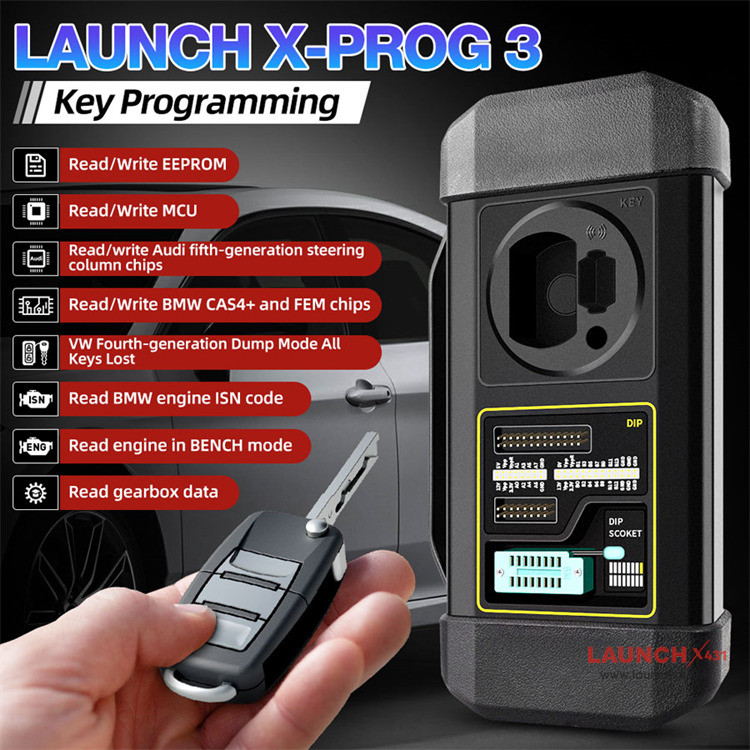 Launch X431 X prog3 VS X431 Key Programmer 2