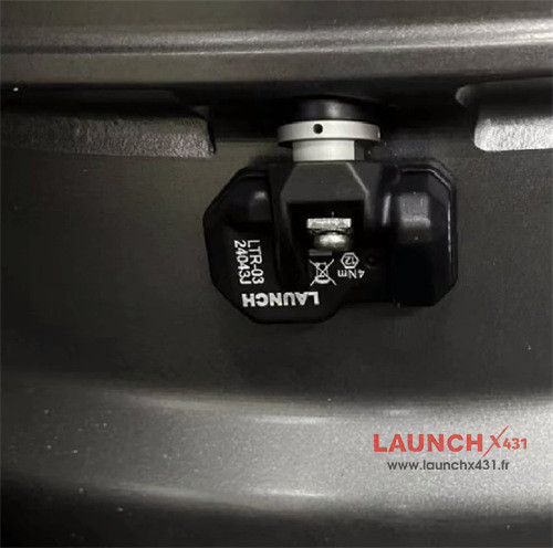 launch 5011 v2 replace benz tire pressure sensor 6