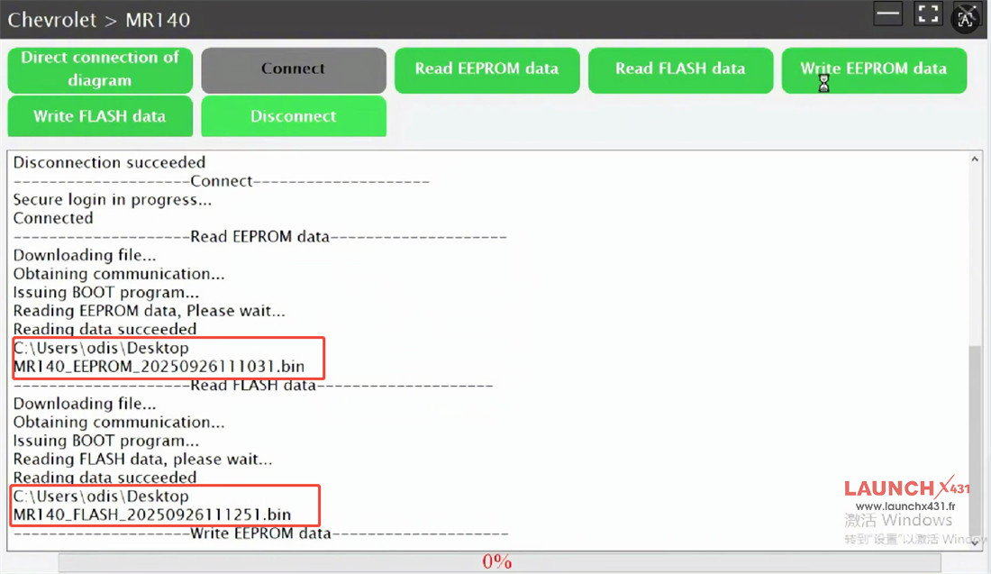 launch x431 ecu programmer clone chevrolet mr140 5