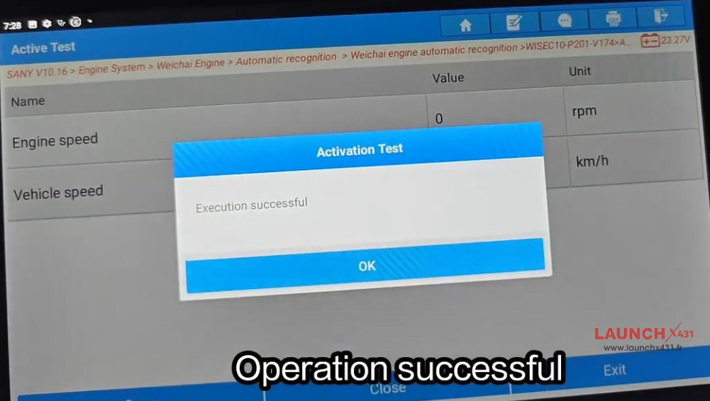 launch x431 pad5 link hd test sany a c relay actuator 6
