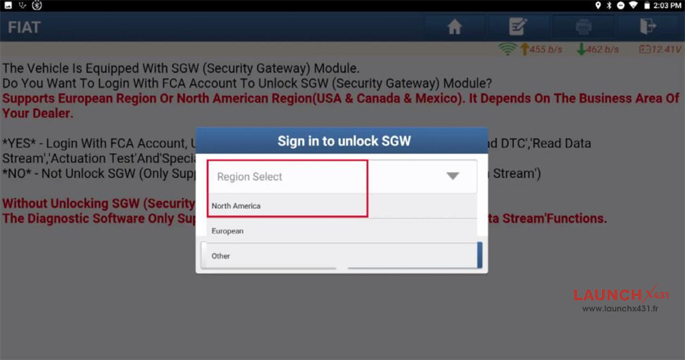 launch x431 reset fiat service information 4