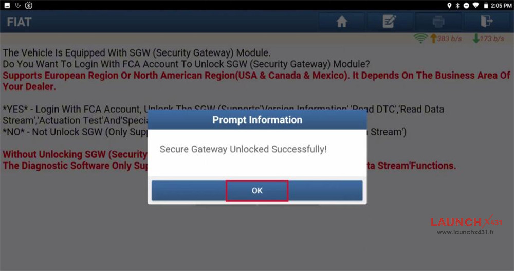 launch x431 reset fiat service information 6
