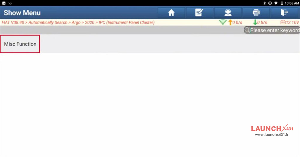 launch x431 reset fiat service information 9