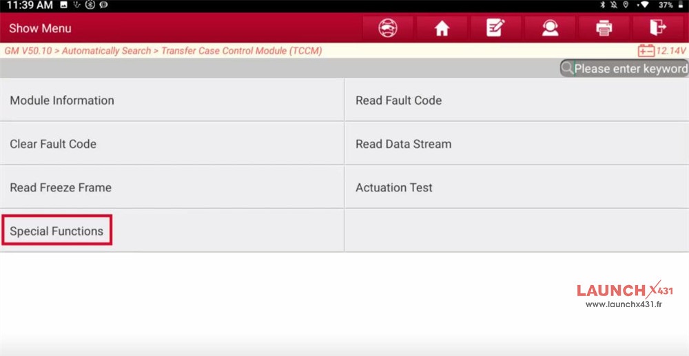launch x431 reset suburban case clutch overtemperature counter 4